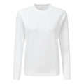 White - Front - SG Ladies-Womens Raglan Sleeve Crew Neck Sweatshirt