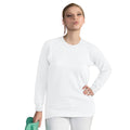 White - Back - SG Ladies-Womens Raglan Sleeve Crew Neck Sweatshirt