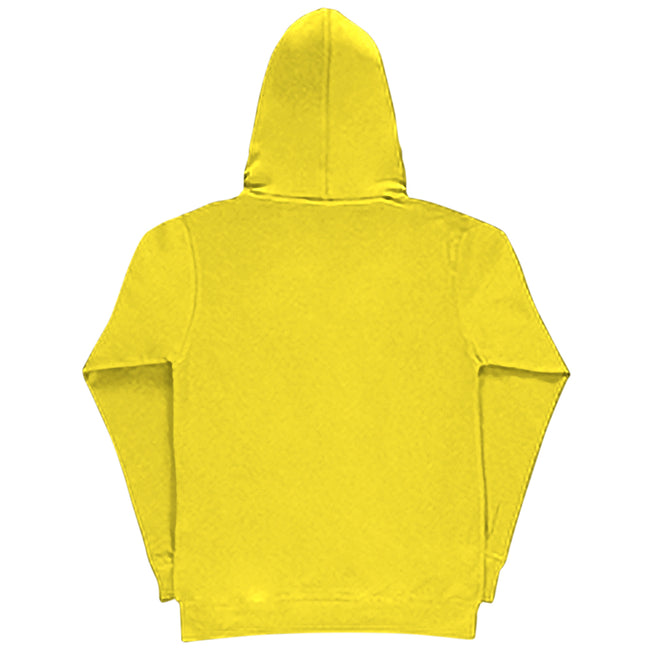 Yellow - Back - SG Ladies-Womens Plain Hooded Sweatshirt Top - Hoodie