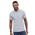 Light Oxford - Back - SG Mens Ring-Spun Cotton Short Sleeve Polo Shirt