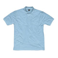 Sky Blue - Side - SG Ladies Cotton Short Sleeve Polo Shirt