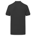 Black - Back - SG Mens Polycotton Short Sleeve Polo Shirt