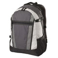 Dark Grey-Off White - Front - Shugon Indiana Sports Backpack (20 Litres)
