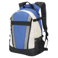 Royal-Off White - Front - Shugon Indiana Sports Backpack (20 Litres)
