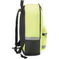 Hi-Vis Yellow - Lifestyle - Shugon Gatwick Hi-Vis Backpack (18 Litres)