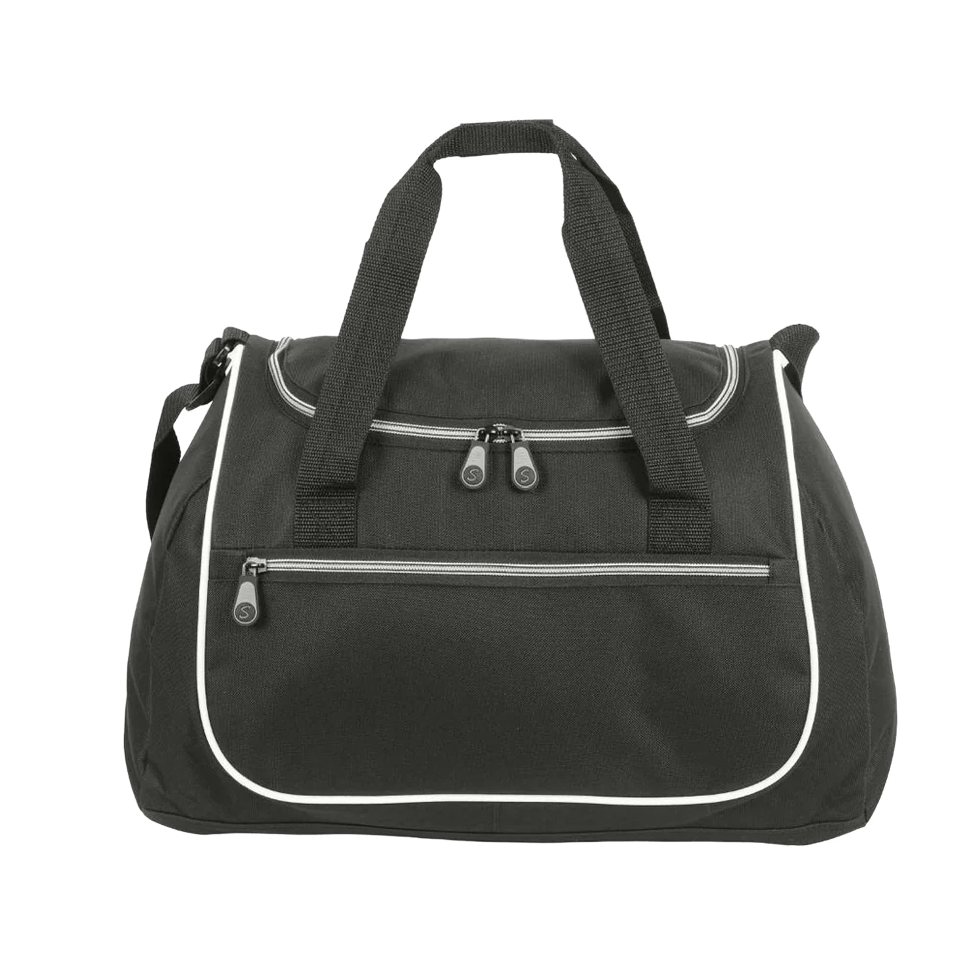 Black - Side - Shugon Rhodes Sports Holdall Duffle Bag (36 Litres)