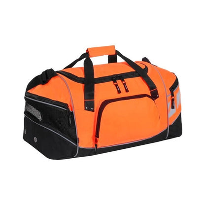 Hi Vis Orange-Black - Lifestyle - Shugon Daytona Universal Holdall Duffle Bag (50 Litres)