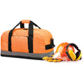 Hi Vis Orange - Back - Shugon Seattle Workwear Hi-Vis Holdall - Duffle Bag - 50 Litres