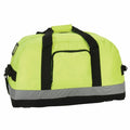 Hi-Vis Yellow - Front - Shugon Seattle Workwear Hi-Vis Holdall - Duffle Bag - 50 Litres
