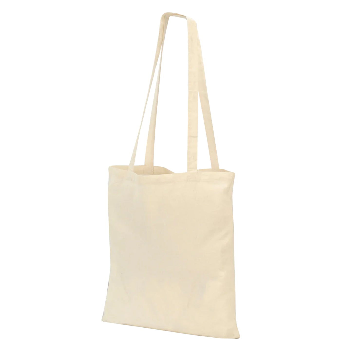 Natural - Back - Shugon Guildford Cotton Shopper-Tote Shoulder Bag - 15 Litres