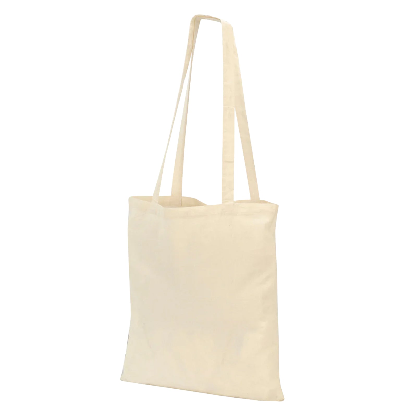 Natural - Back - Shugon Guildford Cotton Shopper-Tote Shoulder Bag - 15 Litres