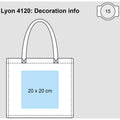 Black - Side - Shugon Lyon Non-Woven Shopper Bag - 23 Litres
