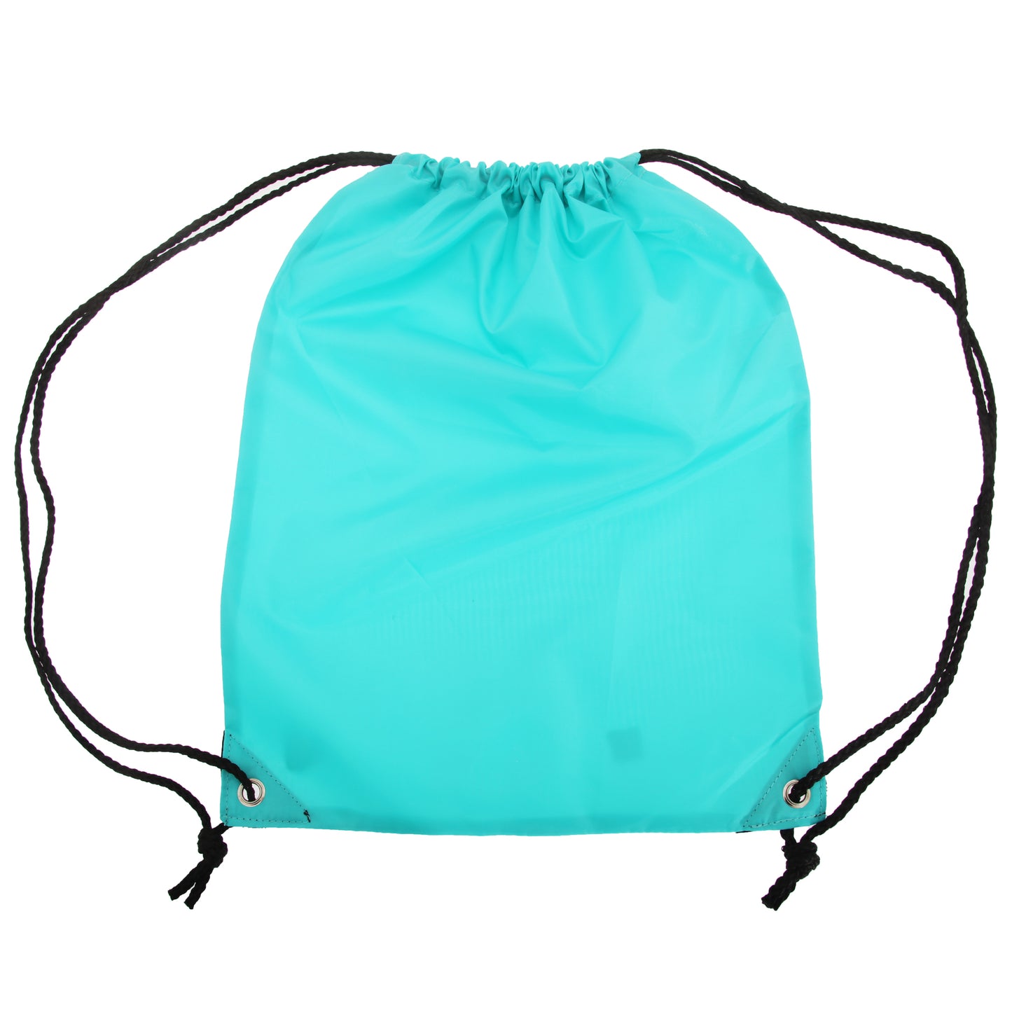 Lagoon Turquoise - Front - Shugon Stafford Plain Drawstring Tote Bag - 13 Litres