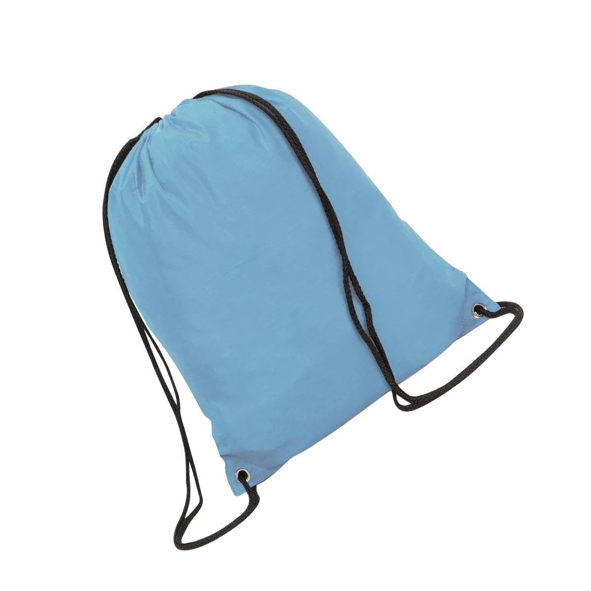 Sky Blue - Back - Shugon Stafford Plain Drawstring Tote Bag - 13 Litres