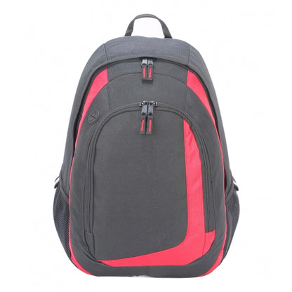 Black-Red - Side - Shugon Geneva Backpack (19 Litres)