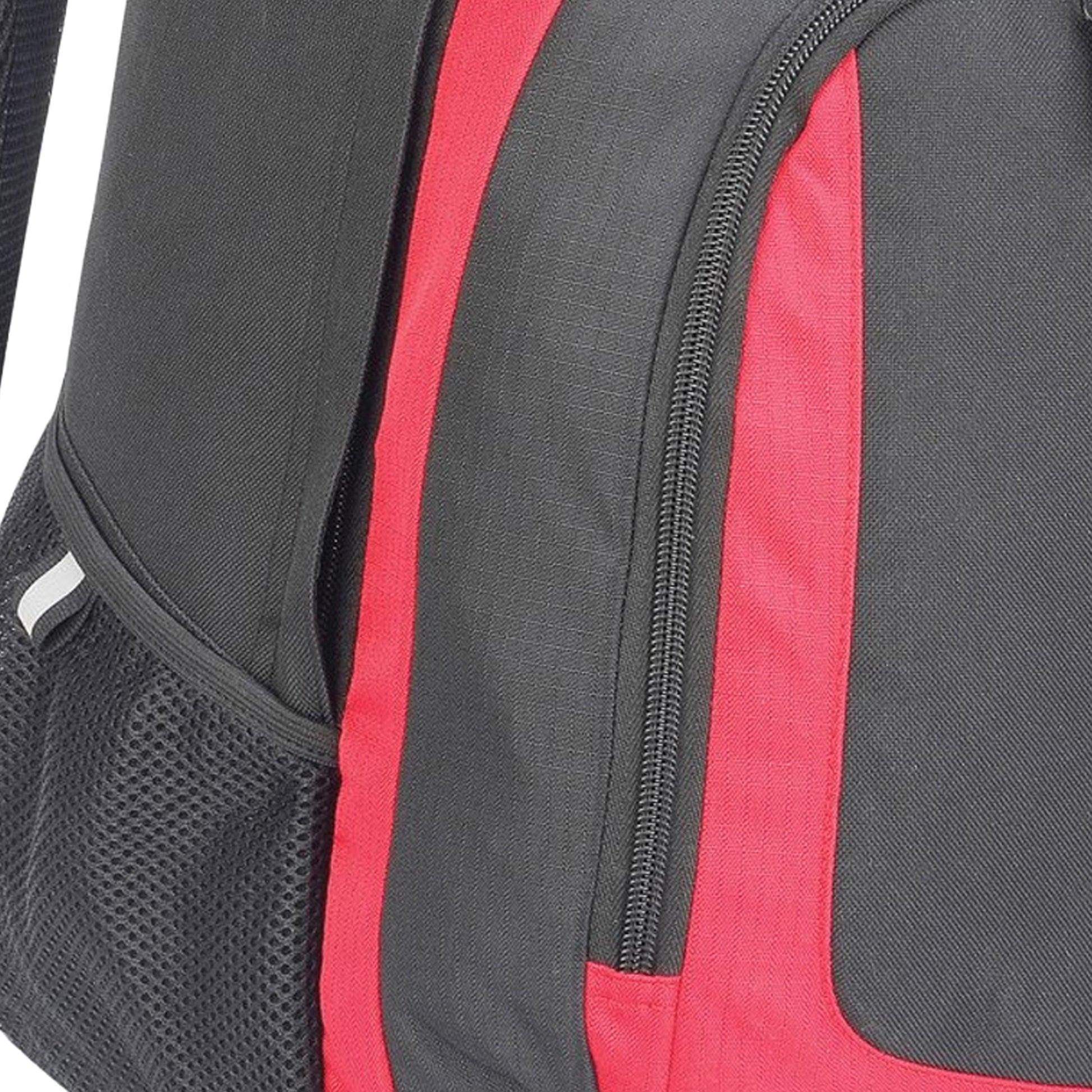 Black-Red - Pack Shot - Shugon Geneva Backpack (19 Litres)