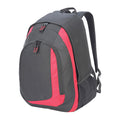 Black-Red - Front - Shugon Geneva Backpack (19 Litres)