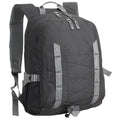 Black-Grey - Front - Shugon Miami Backpack (26 Litres)