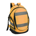 Hi Vis Orange - Front - Shugon Hi-Vis Rucksack - Backpack - 23 Litres