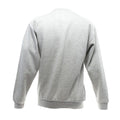 Heather Grey - Back - UCC 50-50 Mens Heavyweight Plain Set-In Sweatshirt Top