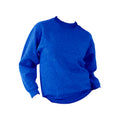 Royal - Side - UCC 50-50 Mens Heavyweight Plain Set-In Sweatshirt Top