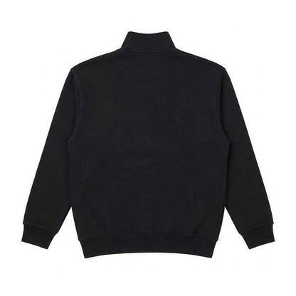 Black - Back - UCC Unisex Everyday 1-4 Zip Sweatshirt