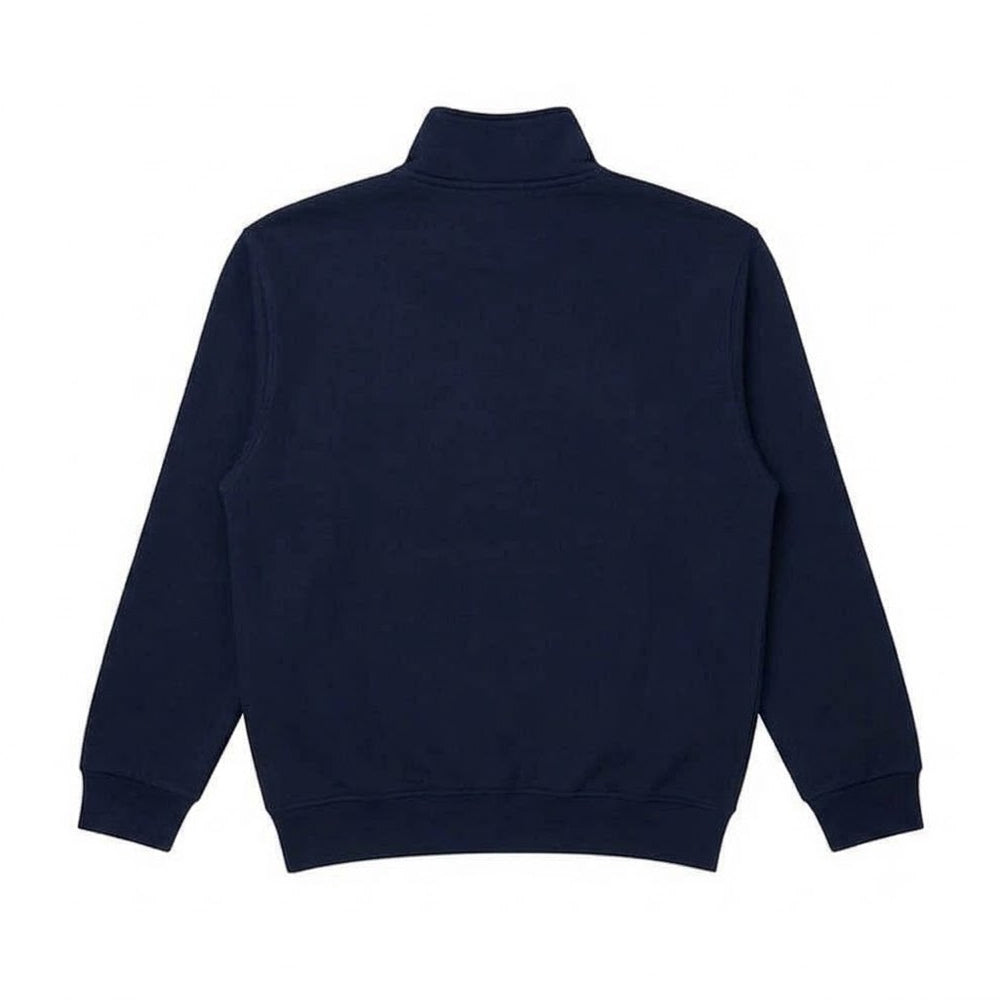 Navy Blue - Back - UCC Unisex Everyday 1-4 Zip Sweatshirt