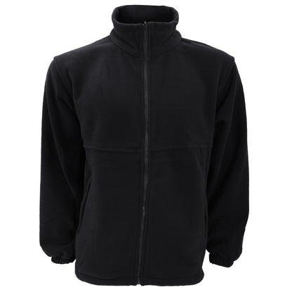 Navy Blue - Front - UCC Unisex Full Zip Polar Fleece Jacket