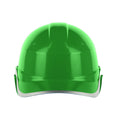 Green - Front - Venitex Hi-Vis Baseball PPE Safety Helmet