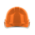 Orange - Side - Venitex Hi-Vis Baseball PPE Safety Helmet
