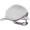 White - Front - Venitex Hi-Vis Baseball PPE Safety Helmet