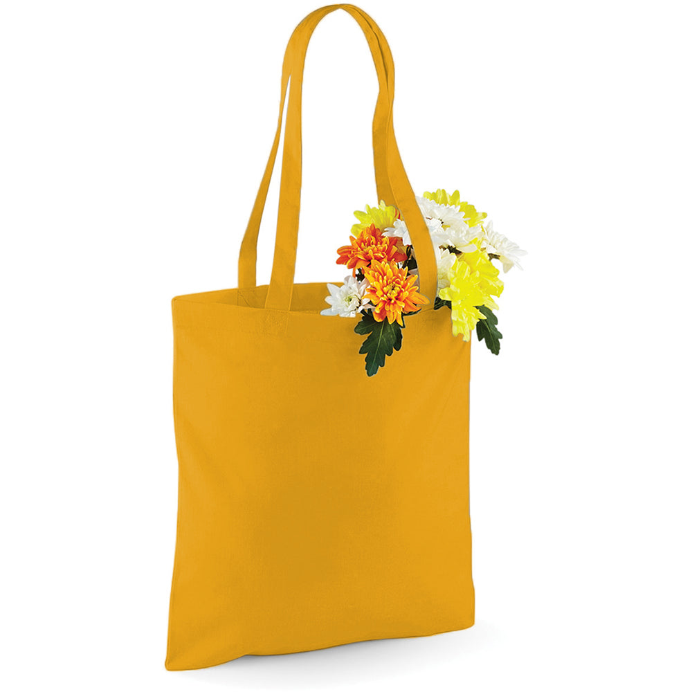 Mustard - Back - Westford Mill Promo Bag For Life - 10 Litres