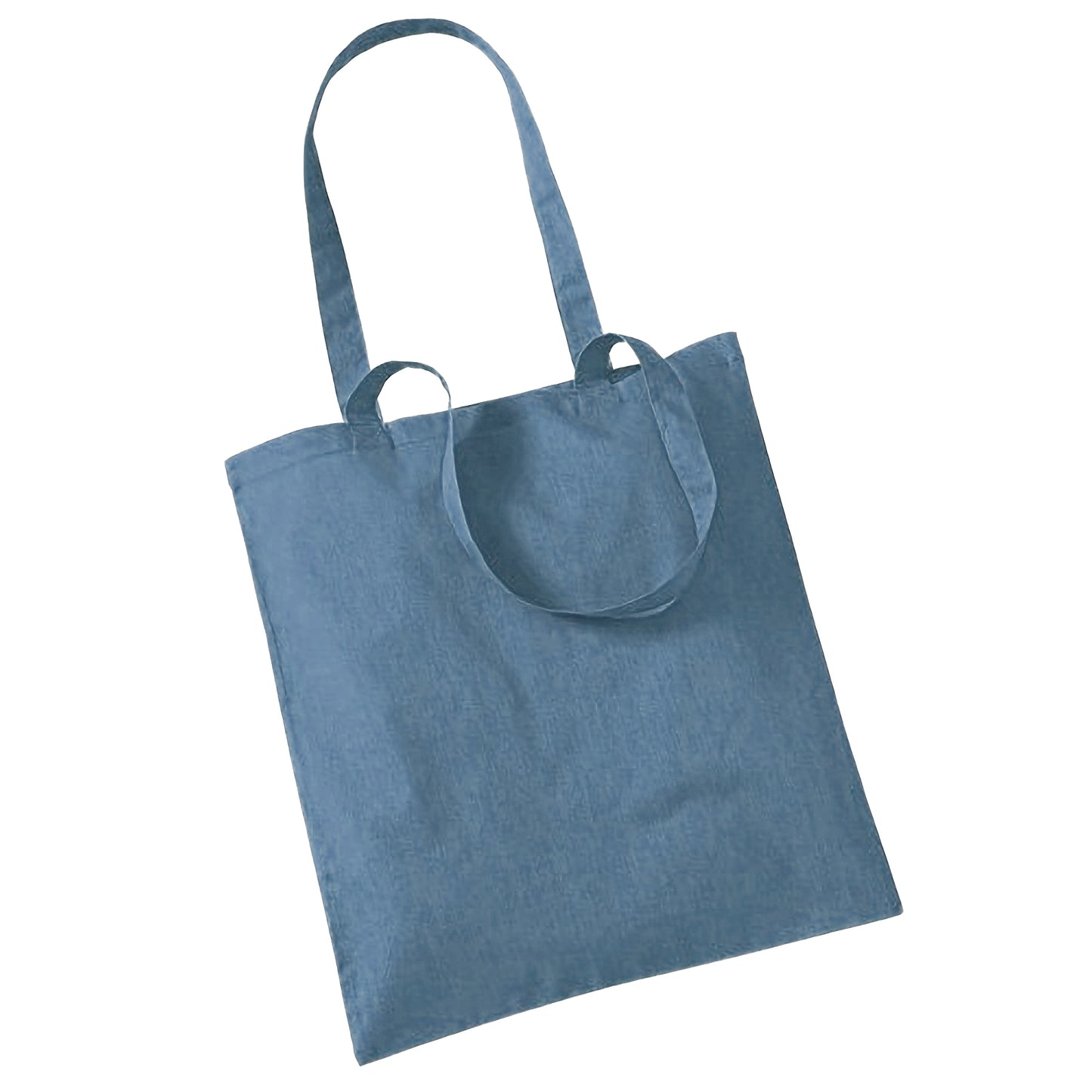 Airforce Blue - Front - Westford Mill Promo Bag For Life - 10 Litres