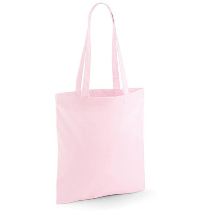 Pastel Pink - Back - Westford Mill Promo Bag For Life - 10 Litres