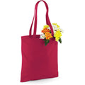 Cranberry - Back - Westford Mill Promo Bag For Life - 10 Litres