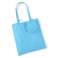 Surf Blue - Front - Westford Mill Promo Bag For Life - 10 Litres
