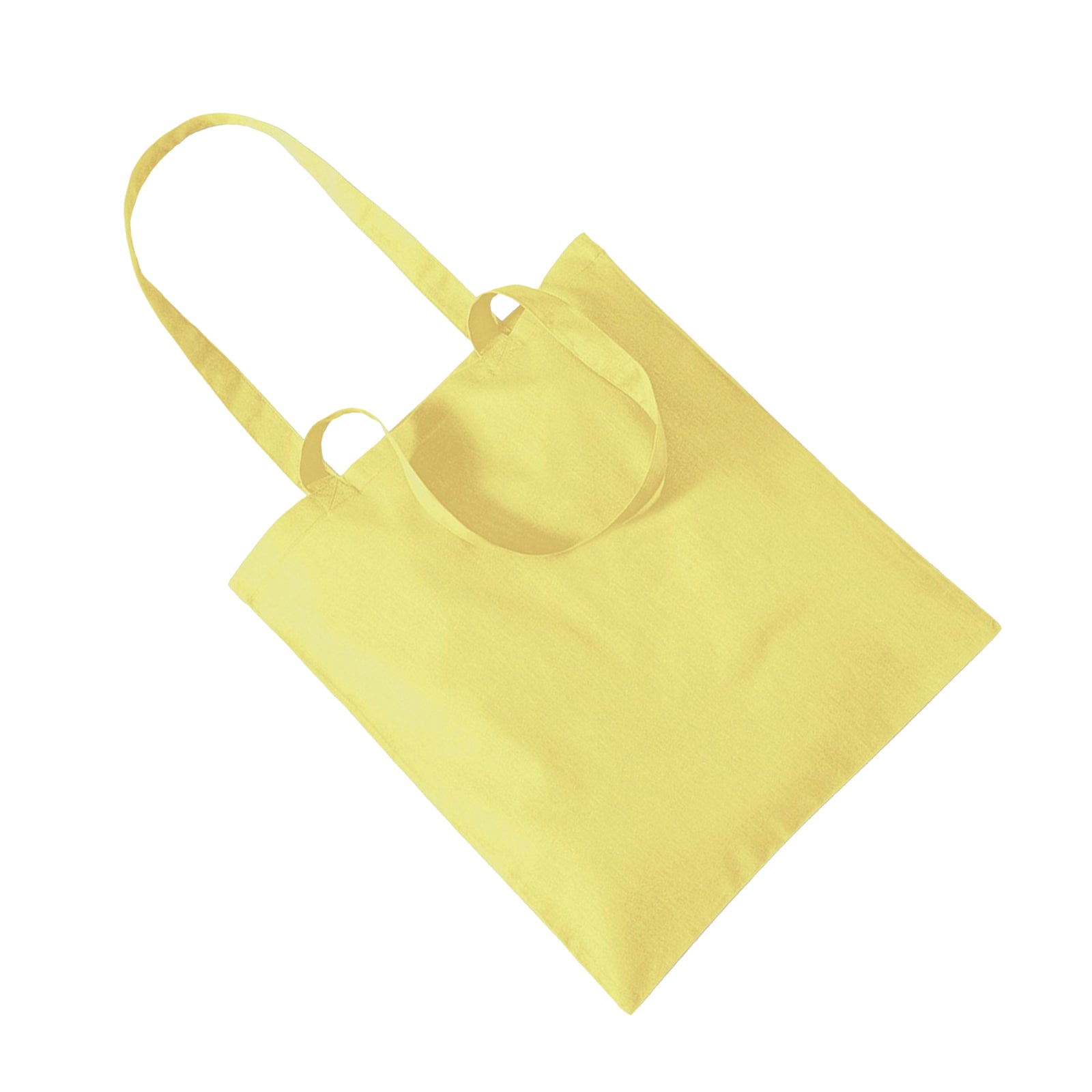 Yellow - Back - Westford Mill Promo Bag For Life - 10 Litres