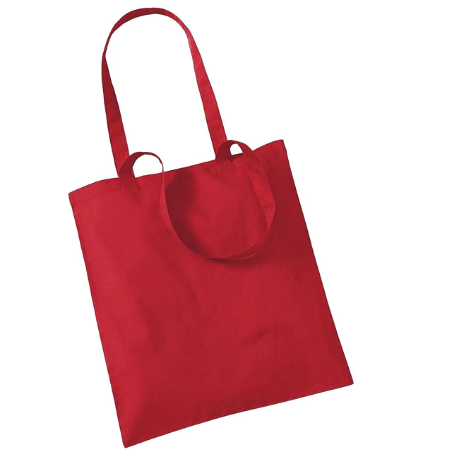 Classic Red - Front - Westford Mill Promo Bag For Life - 10 Litres