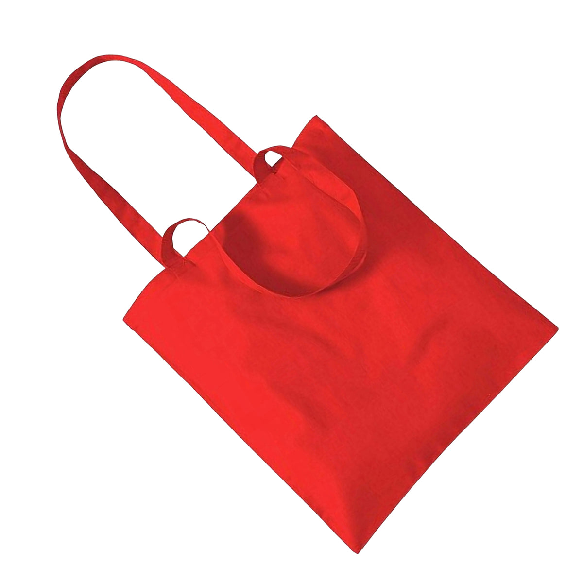 Bright Red - Back - Westford Mill Promo Bag For Life - 10 Litres