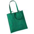 Kelly Green - Front - Westford Mill Promo Bag For Life - 10 Litres