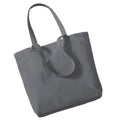 Black - Front - Westford Mill Organic Cotton Shopper Bag - 16 Litres