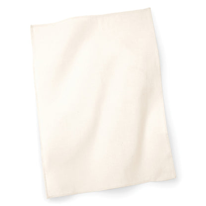 Natural - Front - Westford Mill Tea Towel (50 x 70cm)