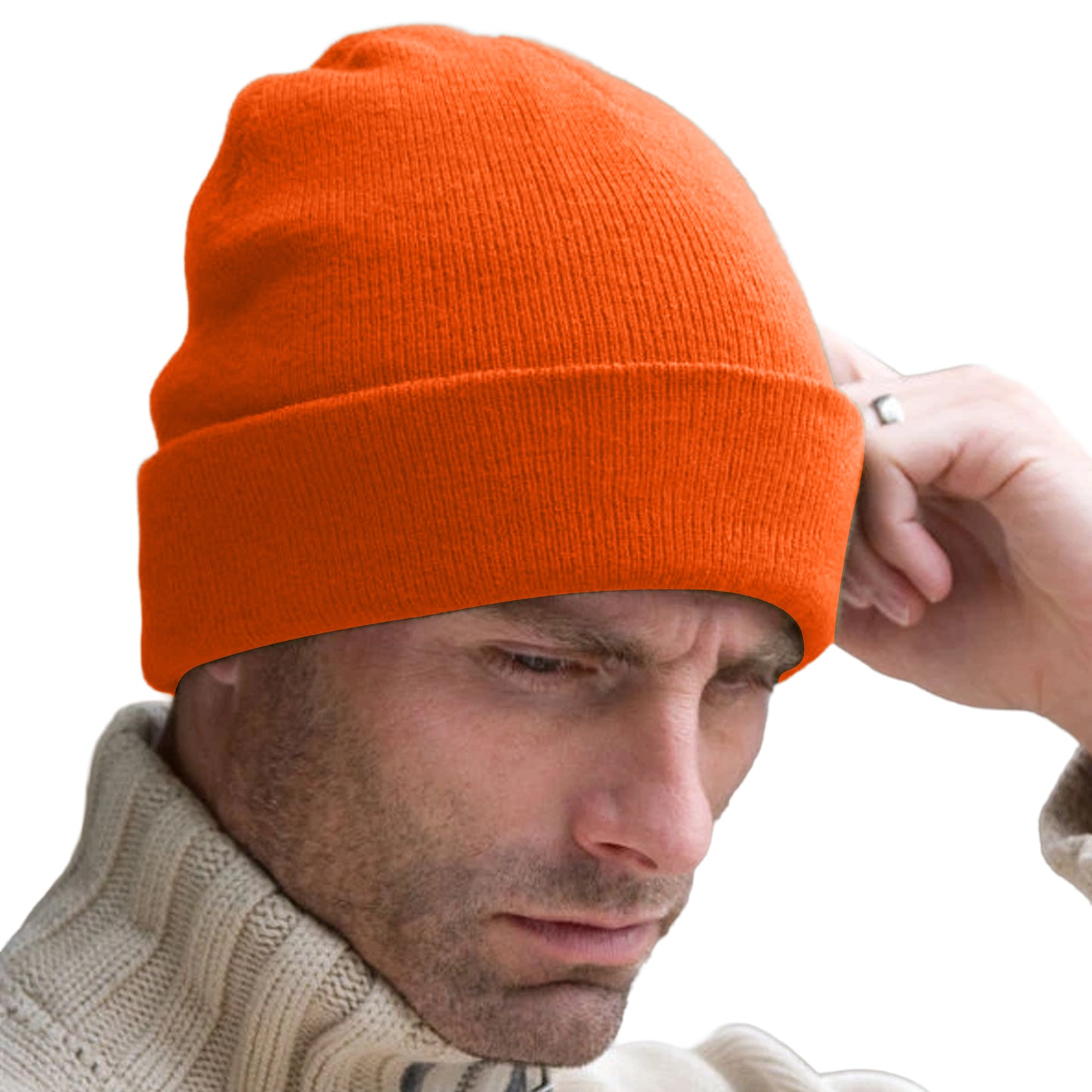Hi Vis Orange - Lifestyle - Yoko Unisex Hi-Vis Thermal 3M Thinsulate Winter Hat