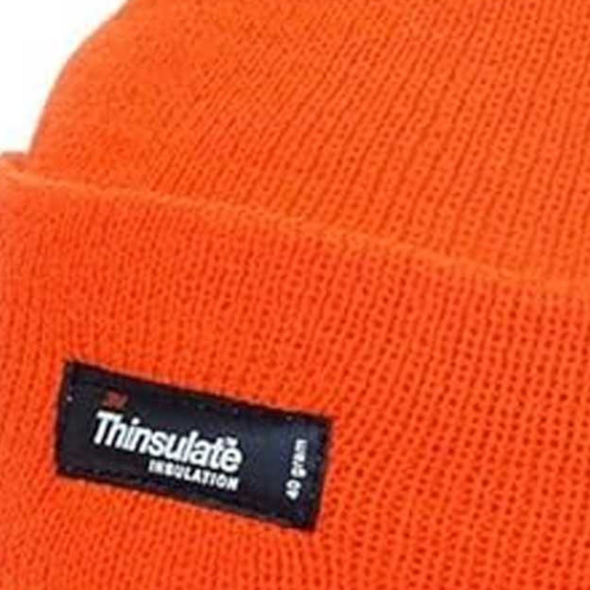 Hi Vis Orange - Pack Shot - Yoko Unisex Hi-Vis Thermal 3M Thinsulate Winter Hat