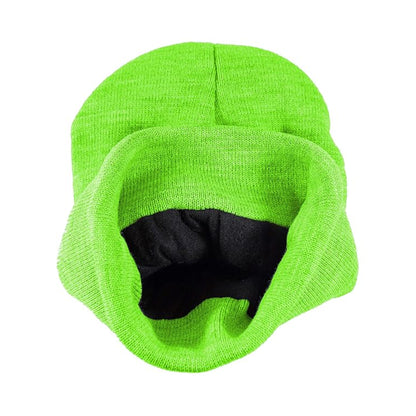 Lime - Side - Yoko Unisex Hi-Vis Thermal 3M Thinsulate Winter Hat