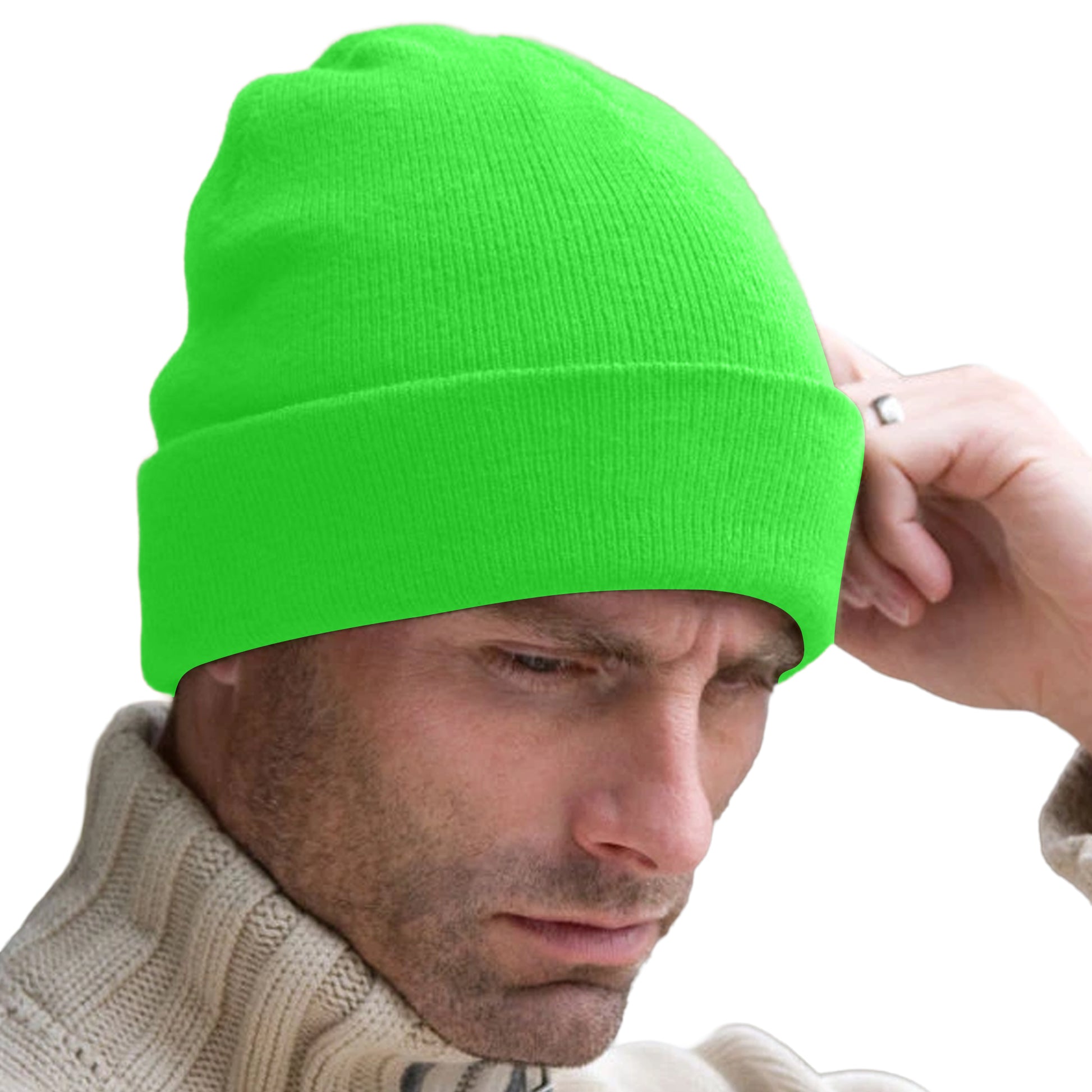 Lime - Lifestyle - Yoko Unisex Hi-Vis Thermal 3M Thinsulate Winter Hat