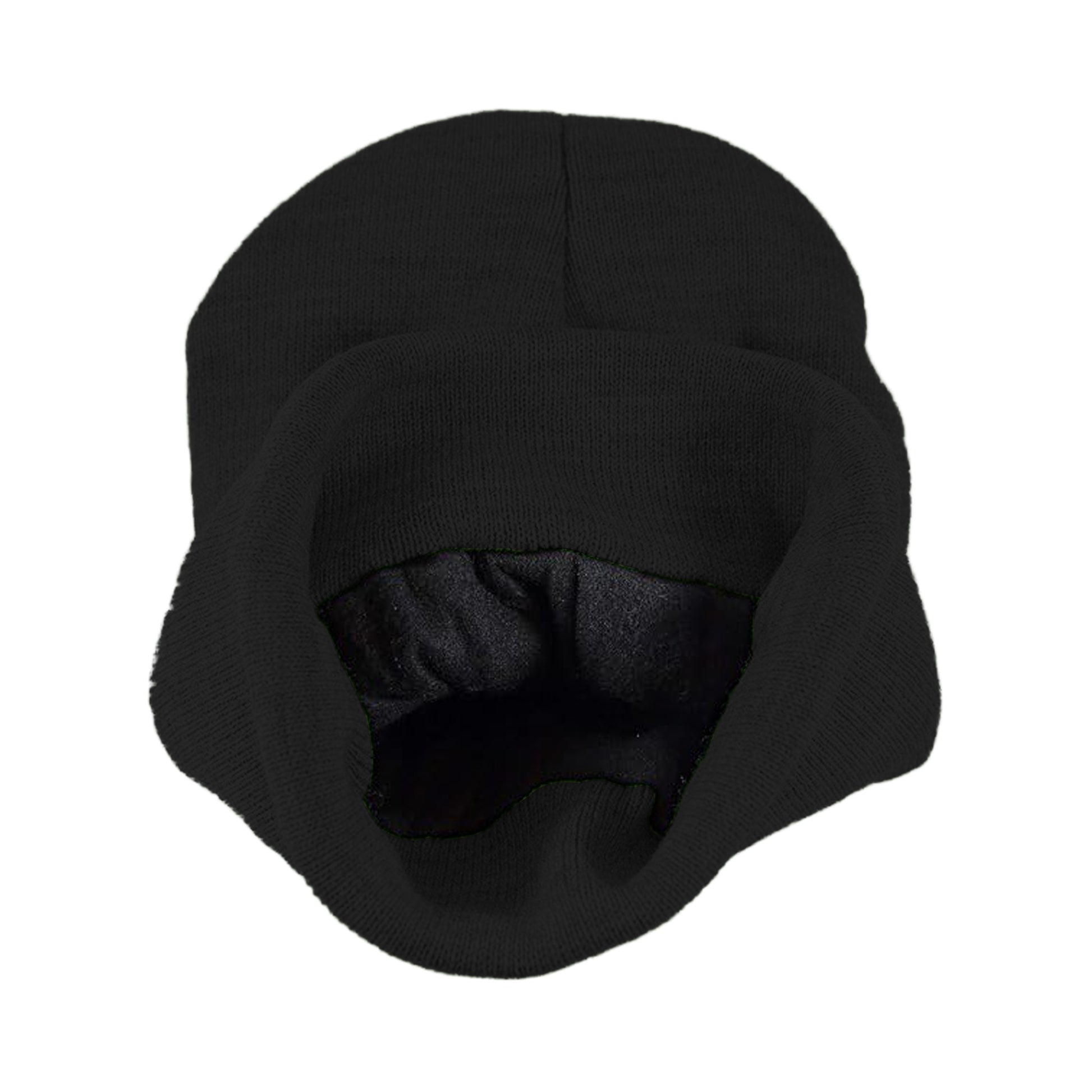 Black - Side - Yoko Unisex Hi-Vis Thermal 3M Thinsulate Winter Hat