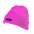 Hi-Vis Yellow - Side - Yoko Unisex Hi-Vis Thermal 3M Thinsulate Winter Hat