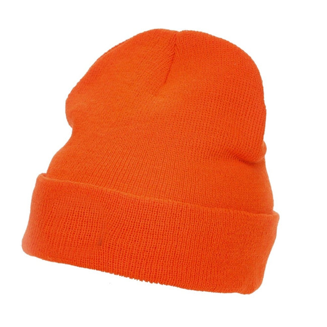 Hi Vis Orange - Front - Yoko Unisex Hi-Vis Thermal 3M Thinsulate Winter Hat