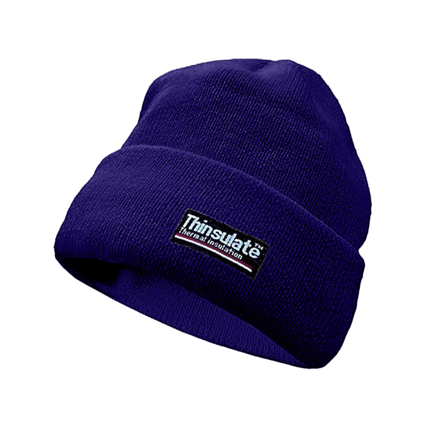 Navy Blue - Front - Yoko Unisex Hi-Vis Thermal 3M Thinsulate Winter Hat